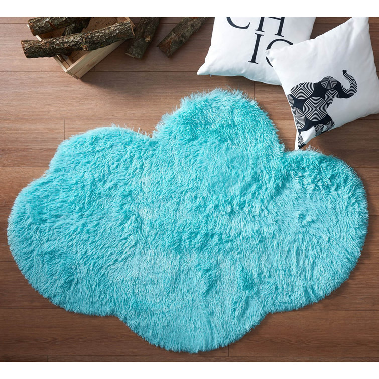 Canora Grey Kephart Flatweave Blue Rug Wayfair.co.uk